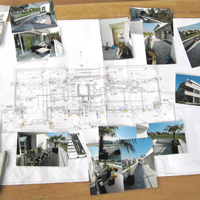 Konzept für Terrassengestaltung